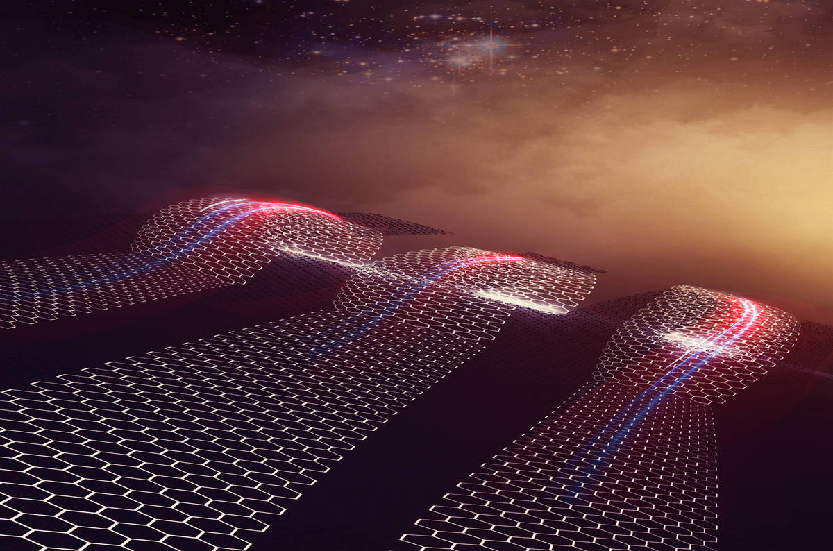 Graphene is actually self-folding origami, proclaim physicists