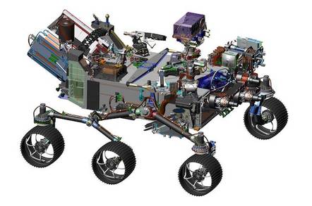 NASA CAD of Mars 2020 Rover