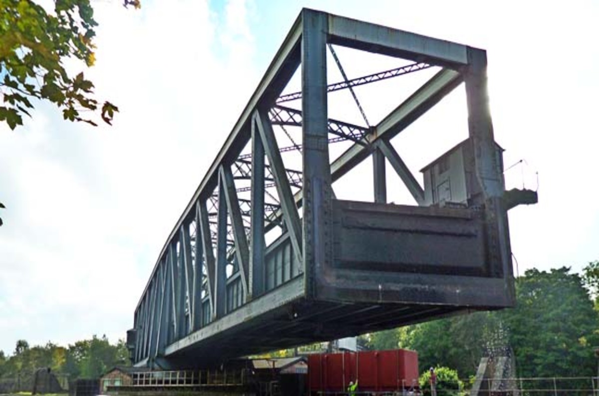 Avoiding Liverpool was the aim: All aboard the world's ONLY moving aqueduct