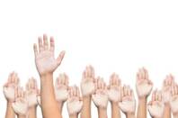 Raised hands vote