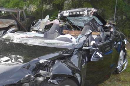 Tesla crash