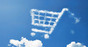Cloudy shopping trolley in the sky (representing cloud sales/procurement). Photo by Shutterstock
