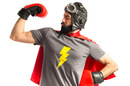 Nerd super hero photo via Shutterstock