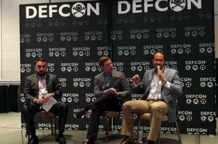 DEF CON encryption panel