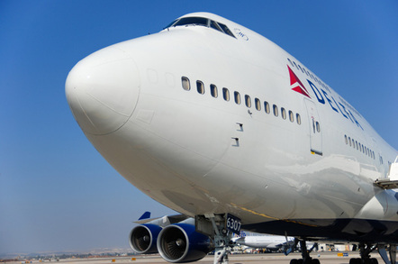 Delta Airlines, photo by Lerner Vadim via Shutterstock