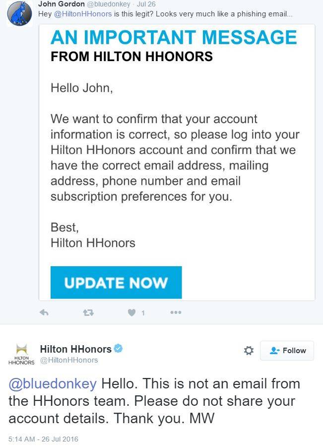 Phishing? Nope, but it fooled tech