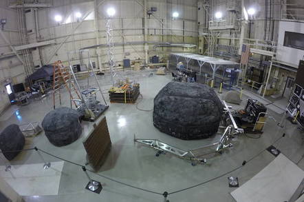 NASA engineering testing robotic ARM components