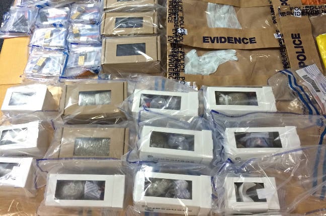 Drugs found with quadcopter drone seized by the Metropolitan Police