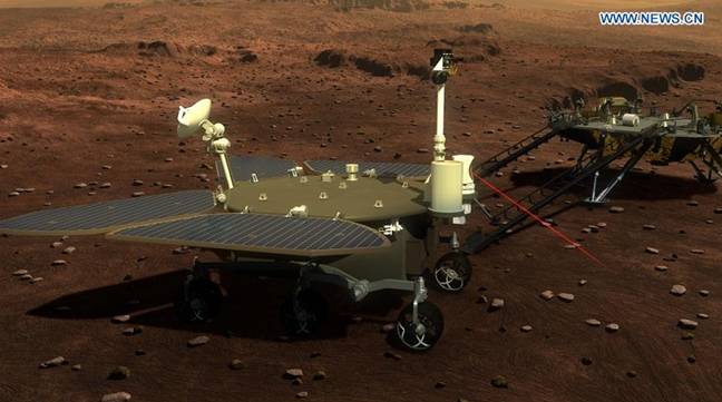 Chinese Mars rover