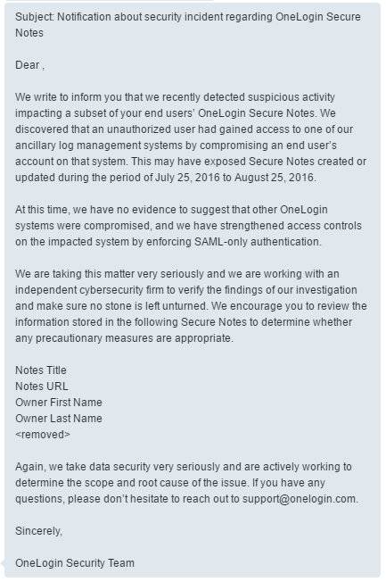 Onelogin Breached Hacker Finds Cleartext Credential Notepads • The Register 9959
