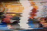 Static poor reception of TV transmission. Photo by shutterstock