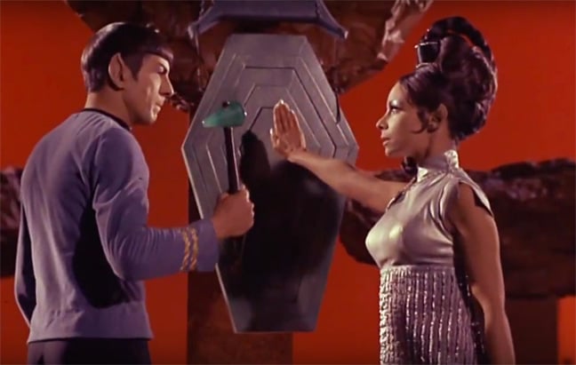 Star Trek Spock and fiancee