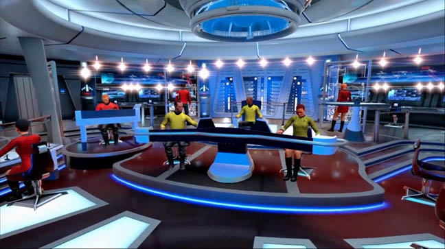 Star Trek bridge crew VR