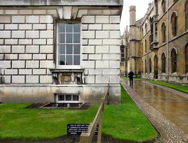 King's College Alan Turing's room photo by SA Mathieson