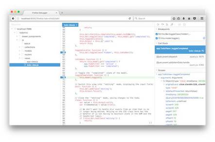 Mozilla's Debugger.html