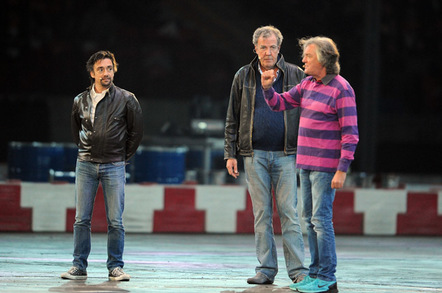 Top gear team photo by MediaPictures pl via Shutterstock