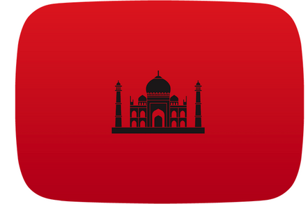 YouTube India logo - not official