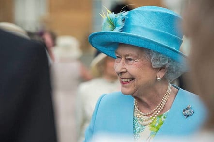 Her Majesty the Queen. Crown copyright/MoD