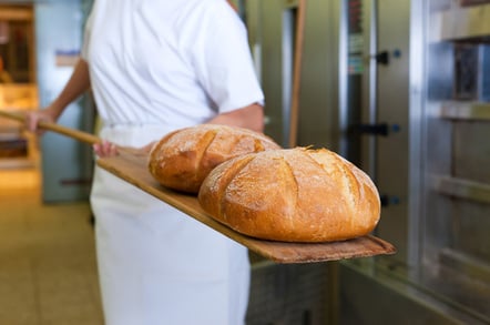 Baked bread photo via Shutterstock