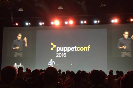 Sanjay Mirchandani at PuppetConf 2016