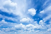 Clouds, photo via Shutterstock