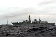 Royal Navy frigate HMS Richmond, Type 23. Crown copyright