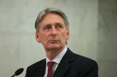 Philip Hammond photo by Inna Sokolovska via Shutterstock 