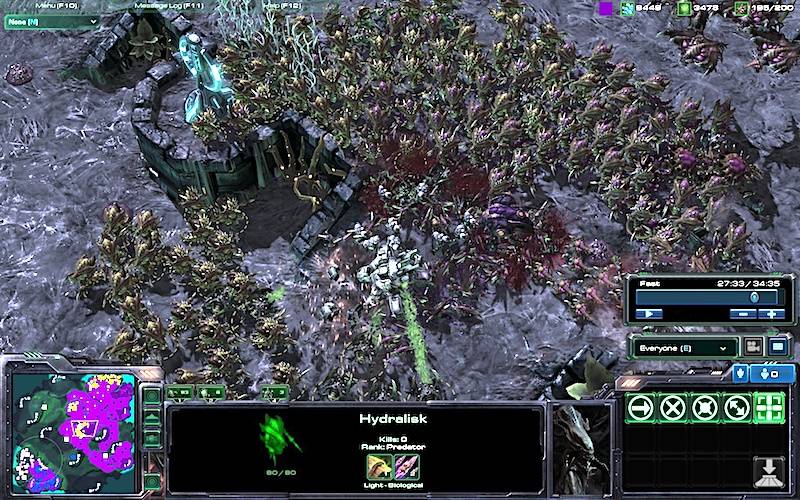 zerg rush cheat