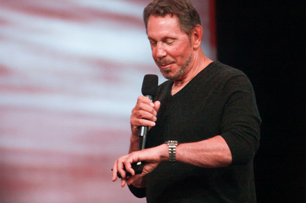 Ellison with watch photo by drserg via Shutterstock