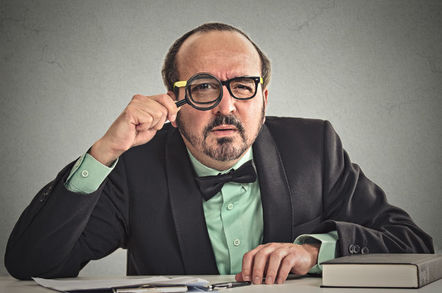 Skeptical manager image via Shutterstock
