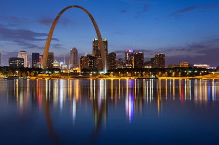 The city of St Louis