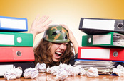 Office war photo via Shutterstock