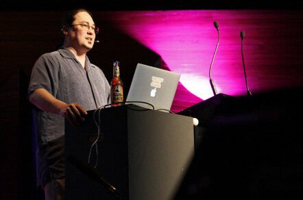 Dan Tentler. Image: Darren Pauli / The Register.