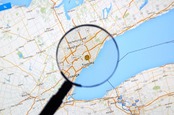 Toronto Google Map image via Shutterstock