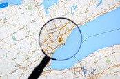 Toronto Google Map image via Shutterstock