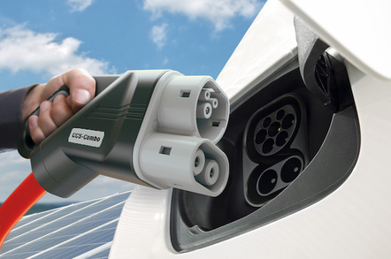 A Combined Charging System plug