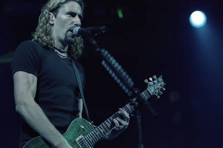 Chad Kroeger of rock band Nickelback