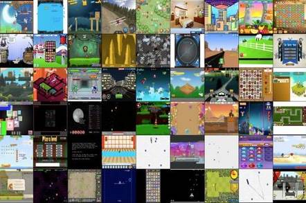 Game environments in Universe played by human demonstrators.