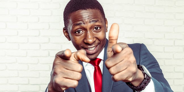 Businessman, photo via Shutterstock