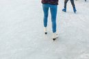Ice skating photo via Shutterstock