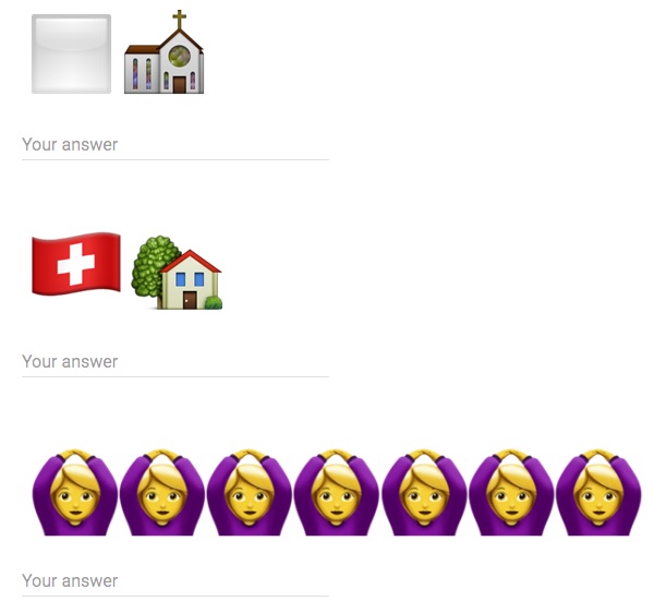 Emoji translation test for Emoji translator job