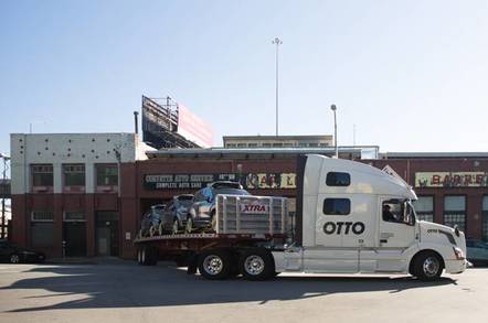 Uber moving its self-driving cars via self-driving truck