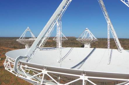 A dozen ASKAP dishes are now dishing up science