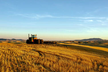 Combine harvester... Photo by shutterstock