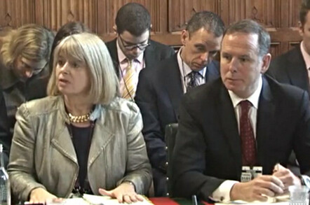 Harriett Baldwin MP and Tony Douglas, chief exec DE&S, Ministry of Defence