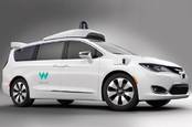 Waymo self-driving minivan