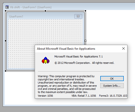visual basic for applications