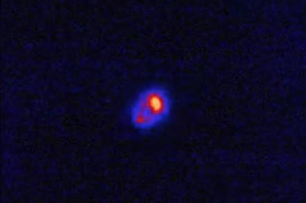 Pentagon's successful intercept - moment of explosion