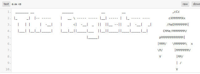 El Reg masthead in ASCII art form by Phuzz