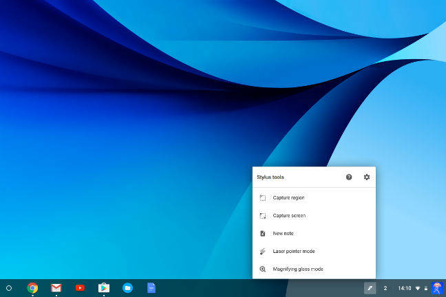 Chromebook stylus
